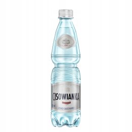 Woda mineralna CISOWIANKA 0.5L (12szt) lekko gazowana