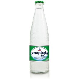 Woda mineralna STAROPOLANKA 0,33l (12)gazowana szkło bezzwrotne