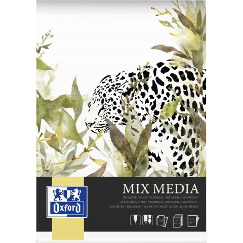 Blok malarski techniczny A3 MIX MEDIA 25 kartek 225g 400166124 OXFORD