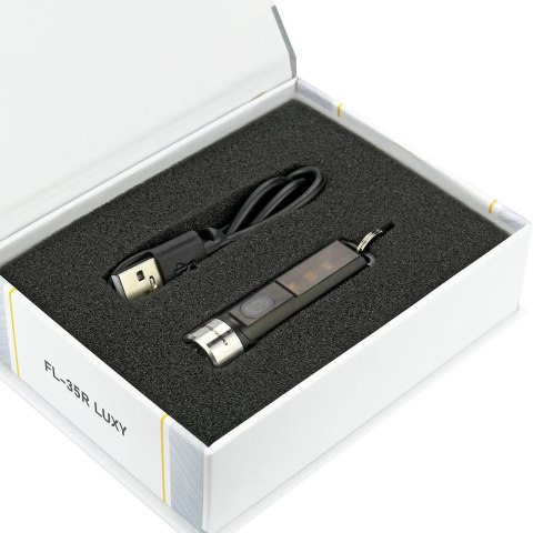 Latarka led EVERACTIVE LUXY FL-35R brelok 350lm USB-C Latarka led EVERACTIVE LUXY FL-35R brelok 350lm USB-C