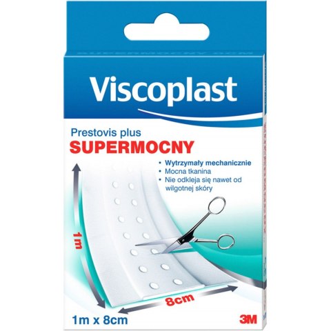 Plaster do cięcia super mocny 8cm x1m VISCOPLAST prestovis plus UU003080585 3M Plaster do cięcia super mocny 8cm x1m VISCOPLAST prestovis plus UU003080585 3M