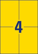 Etykiety A4 żółte (100ark.) 105x148mm 3459 AVERYZWECKFORM