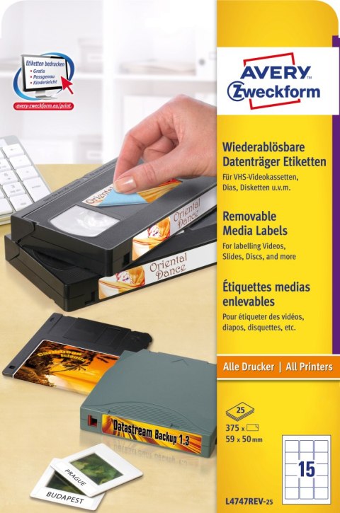Etykiety inspekcyjne winylowe 30mm 80szt 6944-2024 AVERY ZWECKFORM Etykiety inspekcyjne winylowe 30mm 80szt 6944-2024 AVERY ZWECKFORM