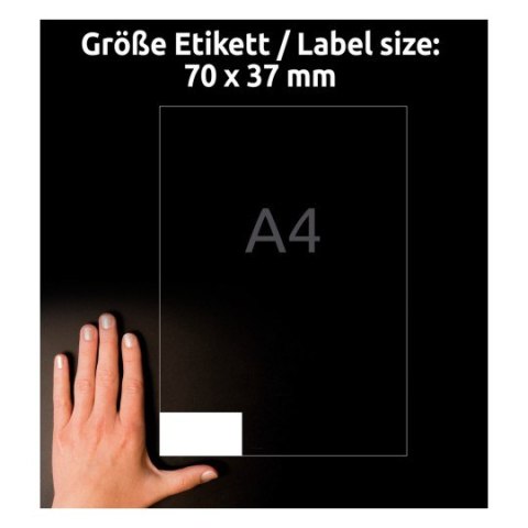 Etykiety białe ULTRAGRIP 70x37mm (10 arkuszy = 240 etykiet) 3474-10 AVERY ZWECKFORM Etykiety białe ULTRAGRIP 70x37mm (10 arkuszy = 240 etykiet) 3474-10 AVERY ZWECKFORM
