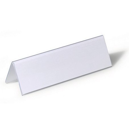 Identyfikator stołowy z tw.folii (25szt) 61x/122x210mm 805219 DURABLE Identyfikator stołowy z tw.folii (25szt) 61x/122x210mm 805219 DURABLE