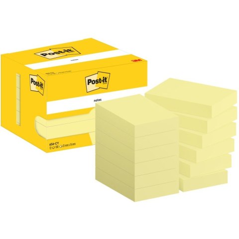 Bloczek samoprzylepny POST-IT 51x76mm żółty 100k (656) UU009543602 Bloczek samoprzylepny POST-IT 51x76mm żółty 100k (656) UU009543602