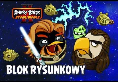 Blok rysunkowy A4 20k ANGRY BIRDS STAR WARS UNIPAP 0411 Blok rysunkowy A4 20k ANGRY BIRDS STAR WARS UNIPAP 0411
