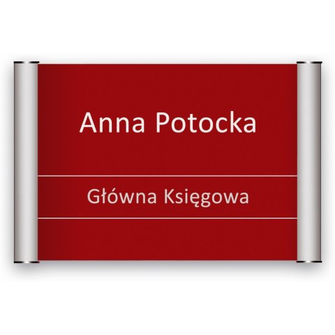 Tabliczka przydrzwiowa 297x210mm TZWA4 OFFICE Tabliczka przydrzwiowa 297x210mm TZWA4 OFFICE