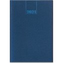 Kalendarz A5 BEST CLASSIC książkowy (C3), 06 grafit cristal / niebieski TELEGRAPH