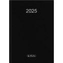 Kalendarz A5 dzienny czarny SZEFA 2025 9501612 HERLITZ