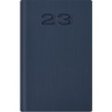 Kalendarz A6 Notesowy CLASSIC (C4), 04 granat fabric TELEGRAPH
