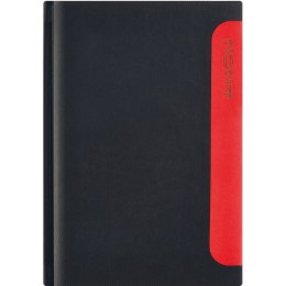 Kalendarz B5 NOTE książkowy (NT2), 12 czarny linea/ czerwony TELEGRAPH