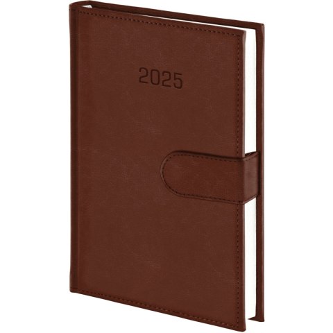 Kalendarz B5 Nebraska dzienny na magnes brązowy papier biały 209B5DB Wokół Nas