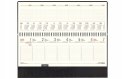 Kalendarz biurowy leżący MANAGER LUX (H2), 26 - czarny półmat 317 x 115 mm TELEGRAPH