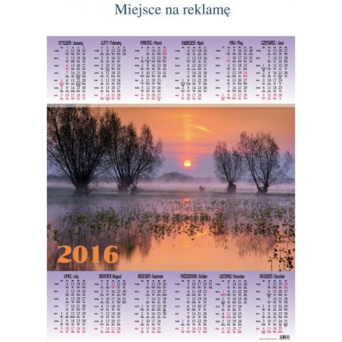Kalendarz jednop.P4 GÓRSKIE JEZIORO BESKIDY Kalendarz jednop.P4 GÓRSKIE JEZIORO BESKIDY