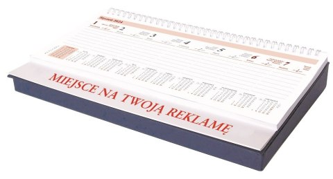 Kalendarz leżacy z piórnikiem BIAŁY KB033B Wokół Nas Kalendarz leżacy z piórnikiem BIAŁY KB033B Wokół Nas