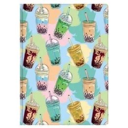 Notes A6 z nadrukiem BUBBLE TEA NNO-20-37 BIURFOL