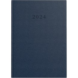 Kalendarz A4 granatowy dzienny STANDARD 2024 400177478 TOP 2000