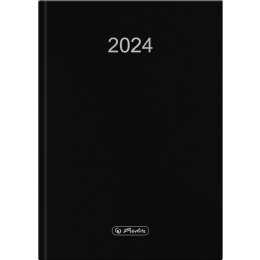 Kalendarz dzienny Szefa A5 czarny 2024 9588310 HERLITZ