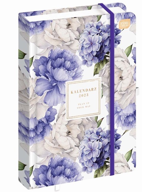 Kalendarz książkowy A5 384 Mat+UV Botanic INTERDRUK Kalendarz książkowy A5 384 Mat+UV Botanic INTERDRUK