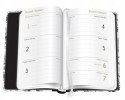 Kalendarz książkowy B6 192 Mat+UV Black&White INTERDRUK