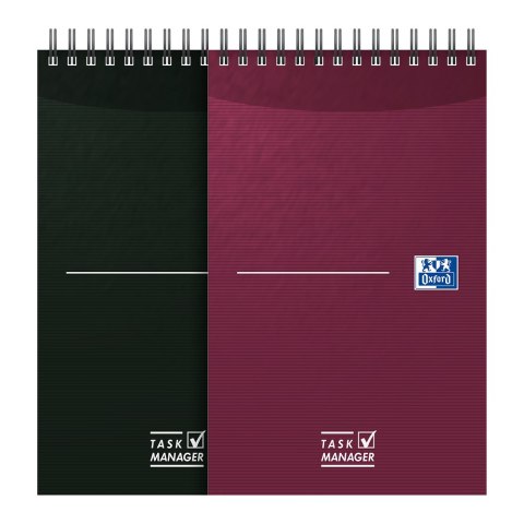 Kołonotatnik A5 70k linia TASK MANAGER 400055727 OXFORD Kołonotatnik A5 70k linia TASK MANAGER 400055727 OXFORD