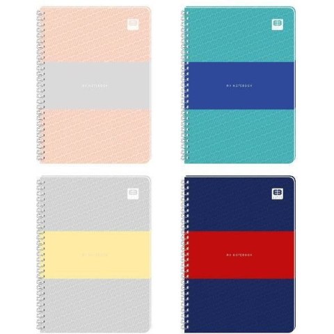 Kołozeszyt A5 80k. # B&B PASTEL 5679 INTERDRUK Kołozeszyt A5 80k. # B&B PASTEL 5679 INTERDRUK