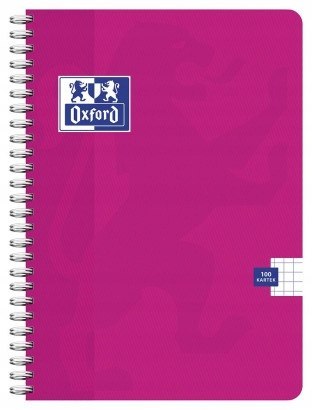 Kołozeszyt A4 100k kratka 90g 400107151 OXFORD Kołozeszyt A4 100k kratka 90g 400107151 OXFORD