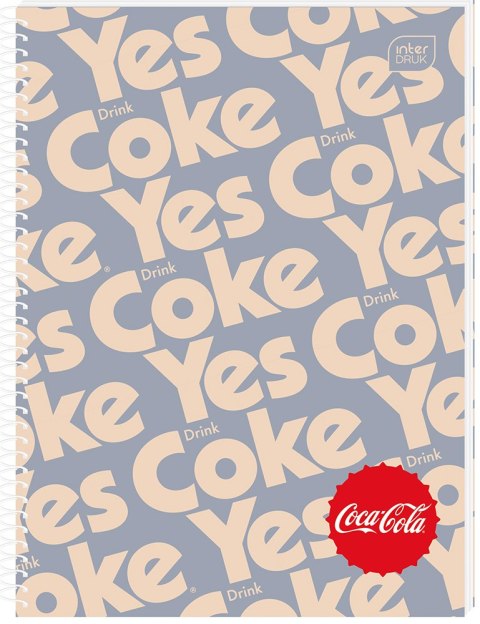Kołozeszyt A4 100k kratka M Hybrid COCA COLA INTERDRUK Kołozeszyt A4 100k kratka M Hybrid COCA COLA INTERDRUK