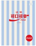 Kołozeszyt A5 100k kratka M Soft Touch COCA COLA INTERDRUK