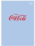 Kołozeszyt A6 80k kratka Soft Touch COCA COLA INTERDRUK