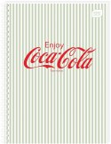 Kołozeszyt A6 80k kratka Soft Touch COCA COLA INTERDRUK