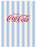 Kołozeszyt A6 80k kratka Soft Touch COCA COLA INTERDRUK