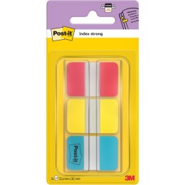 Zakładki indeksujące 3kolory 38x25m 3x22kart 686-RYB PP SILNE 004806312 3M