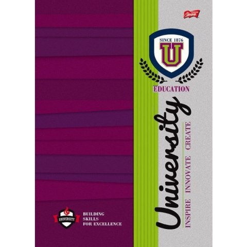 Brulion w twardej oprawie A4 96k. kratka UNIPAP Brulion w twardej oprawie A4 96k. kratka UNIPAP