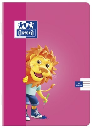 Zeszyt A5 16k 90g. 3-linia kolorowa LION 400106954 TOP Zeszyt A5 16k 90g. 3-linia kolorowa LION 400106954 TOP