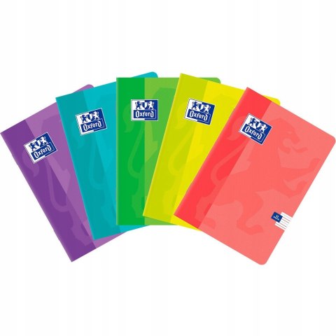 Zeszyt A5 32k linia podwójna kolor 90g 400079722 OXFORD Zeszyt A5 32k linia podwójna kolor 90g 400079722 OXFORD