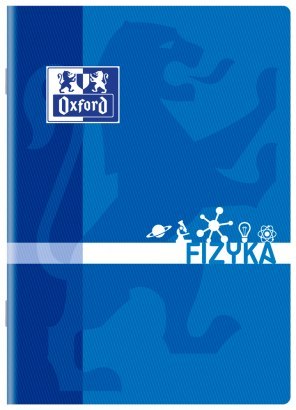 Zeszyt A5 60k kratka FIZYKA 400092593 OXFORD Zeszyt A5 60k kratka FIZYKA 400092593 OXFORD