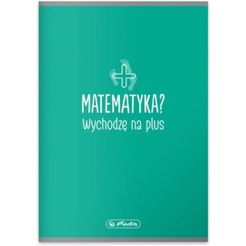 Zeszyt szkolny przedmiotowy A5 60 kartek w kratkę 70g MATEMATYKA 9577438 HERLITZ Zeszyt szkolny przedmiotowy A5 60 kartek w kratkę 70g MATEMATYKA 9577438 HERLITZ