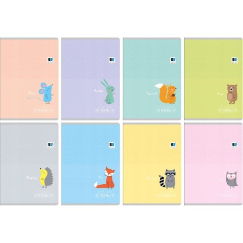 Zeszyt A5 16 # B&B Kids Pastel INTERDRUK Zeszyt A5 16 # B&B Kids Pastel INTERDRUK