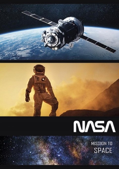 Zeszyt A5 32k linia podwójna dwukolorowa laminowany SPACE lakier wybiórczy UNIPAP Zeszyt A5 32k linia podwójna dwukolorowa laminowany SPACE lakier wybiórczy UNIPAP