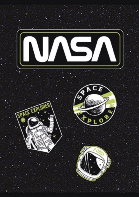 Zeszyt A5 32k linia podwójna dwukolorowa laminowany SPACE lakier wybiórczy UNIPAP Zeszyt A5 32k linia podwójna dwukolorowa laminowany SPACE lakier wybiórczy UNIPAP