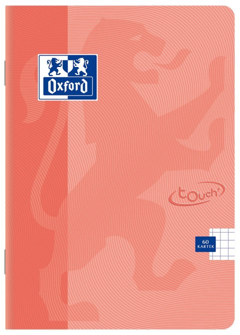 Zeszyt A5 60k 90g TOUCH PASTEL 400123213 OXFORD Zeszyt A5 60k 90g TOUCH PASTEL 400123213 OXFORD