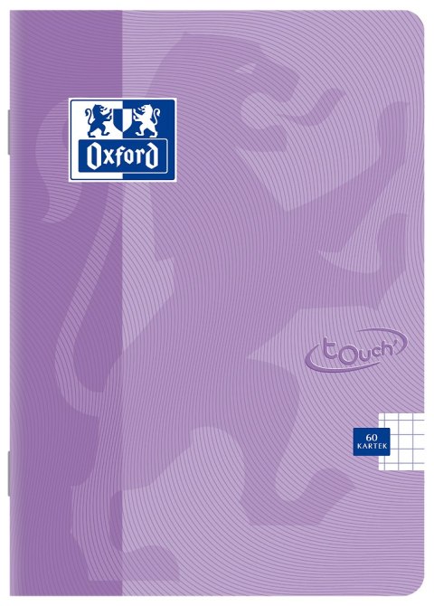Zeszyt A5 60k 90g TOUCH PASTEL 400123213 OXFORD Zeszyt A5 60k 90g TOUCH PASTEL 400123213 OXFORD