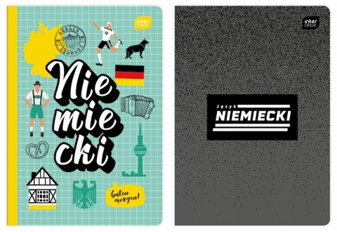 Zeszyt A5 60k JĘZYK NIEMIECKI INTERDRUK Zeszyt A5 60k JĘZYK NIEMIECKI INTERDRUK