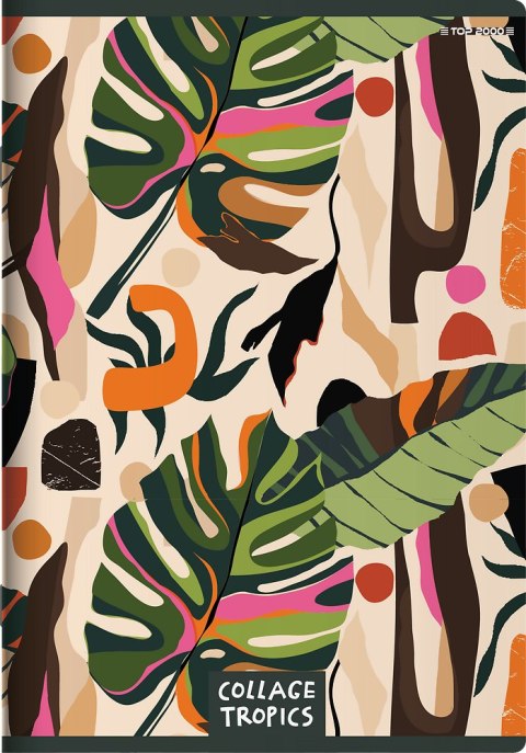 Zeszyt A5 60k kratka COLLAGE TROPICS 400157744 TOP 2000 Zeszyt A5 60k kratka COLLAGE TROPICS 400157744 TOP 2000