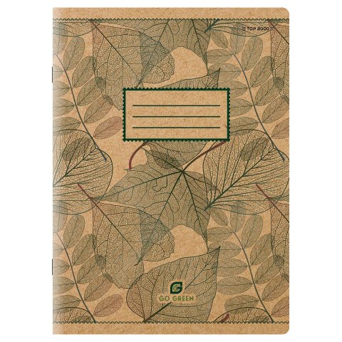 Zeszyt A5 60k linia GREEN ekologiczny 400155169 TOP 2000 Zeszyt A5 60k linia GREEN ekologiczny 400155169 TOP 2000