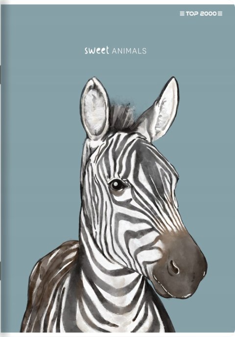 Zeszyt A5 60k linia margines 70g ANIMAL 400169465 TOP 2000 Zeszyt A5 60k linia margines 70g ANIMAL 400169465 TOP 2000