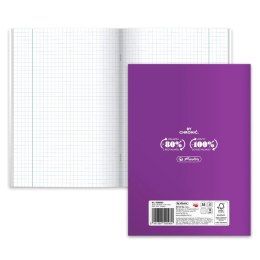 Zeszyt szkolny przedmiotowy A5 60 kartek w kratkę 70g FIZYKA 9500080 HERLITZ