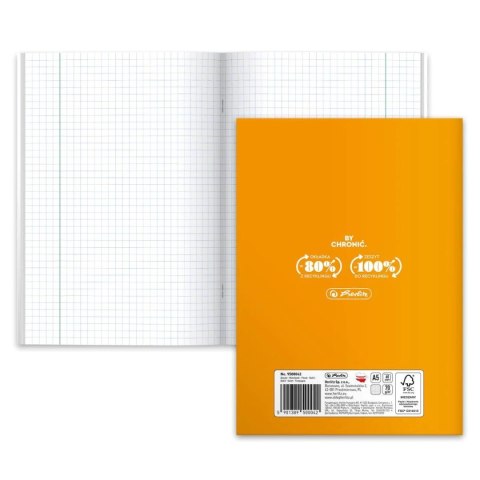 Zeszyt szkolny przedmiotowy A5 60 kartek w kratkę 70g GEOGRAFIA 9500042 HERLITZ Zeszyt szkolny przedmiotowy A5 60 kartek w kratkę 70g GEOGRAFIA 9500042 HERLITZ